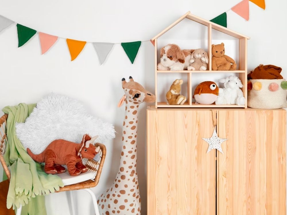 Quarto de bebê com Tema safari 