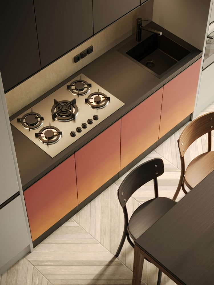 Cooktop com estilo mais industrial