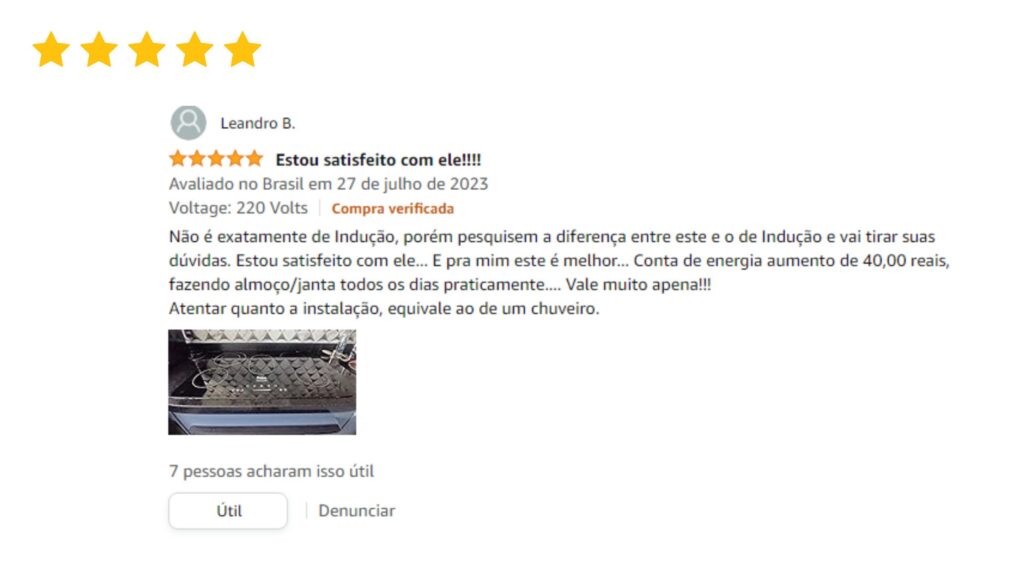 depoimento cliente amazon