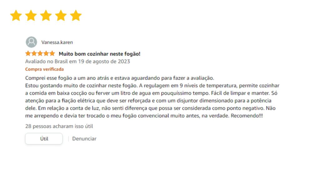 depoimento cliente amazon