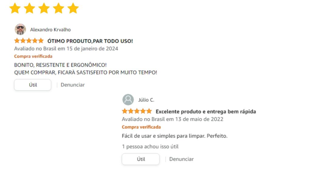 depoimento cliente amazon